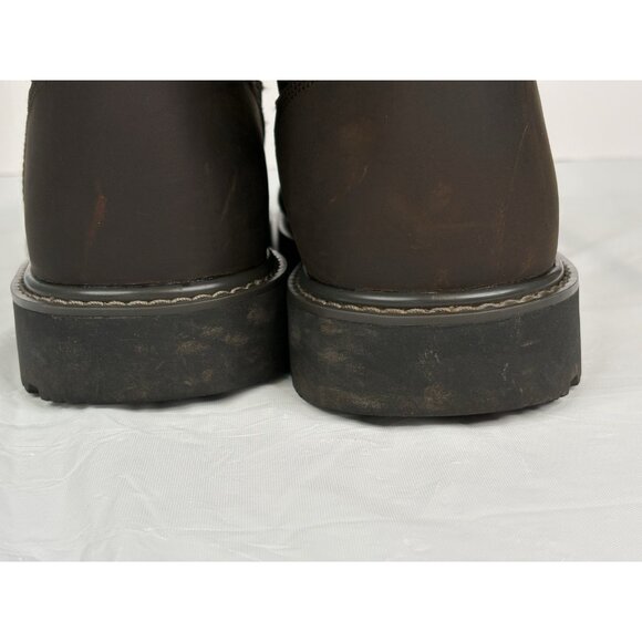 Wolverine Floorhand Waterproof 10” Wellington Men’s 13 EW Soft Toe Leather Brown - Picture 9 of 16